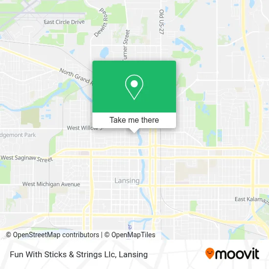 Fun With Sticks & Strings Llc map