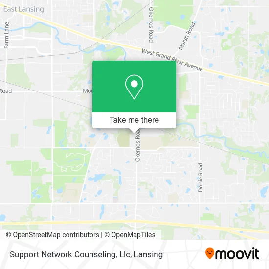 Support Network Counseling, Llc map