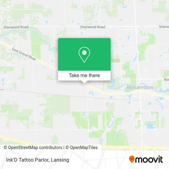 Ink'D Tattoo Parlor map