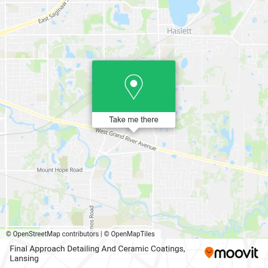Final Approach Detailing And Ceramic Coatings map