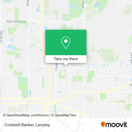 Coldwell Banker map