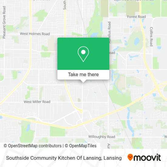 Southside Community Kitchen Of Lansing map