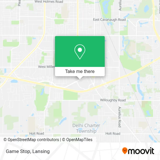 Game Stop map