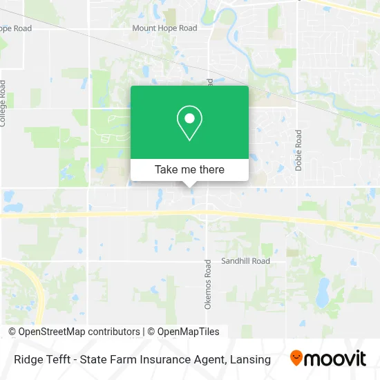 Ridge Tefft - State Farm Insurance Agent map