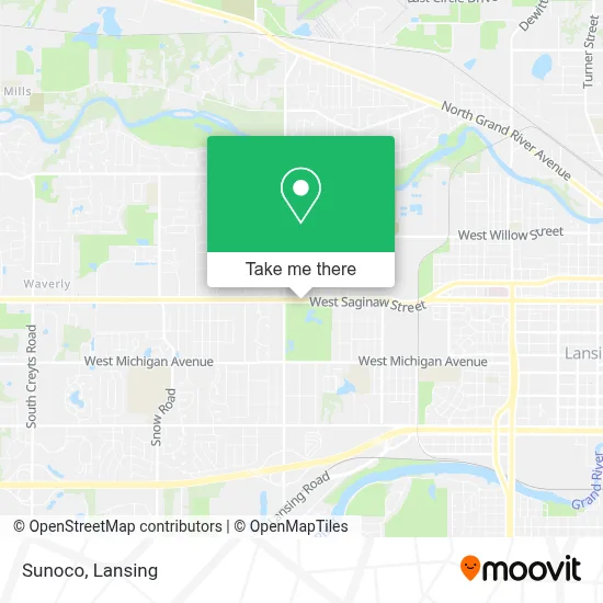 Sunoco map