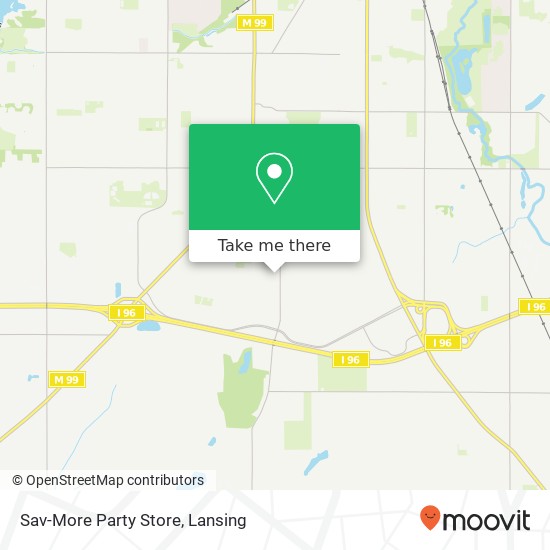 Mapa de Sav-More Party Store