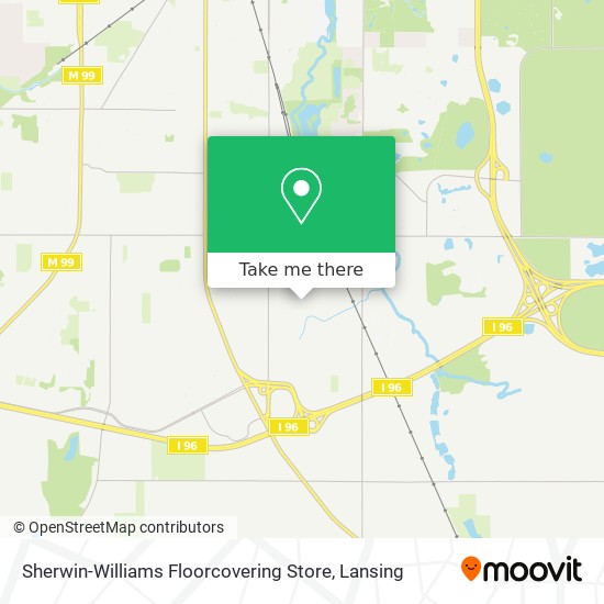 Sherwin-Williams Floorcovering Store map