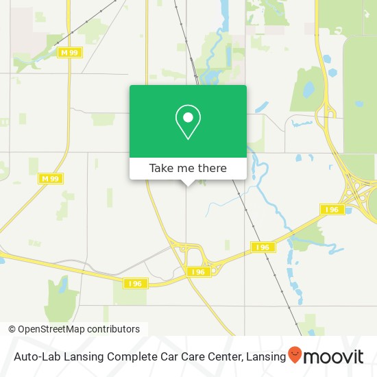 Auto-Lab Lansing Complete Car Care Center map