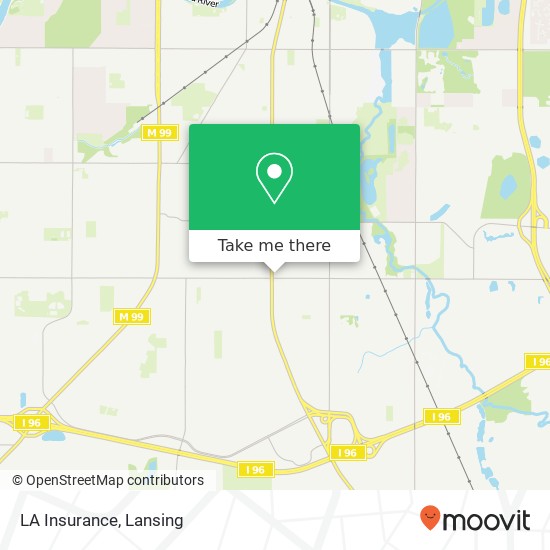 LA Insurance map