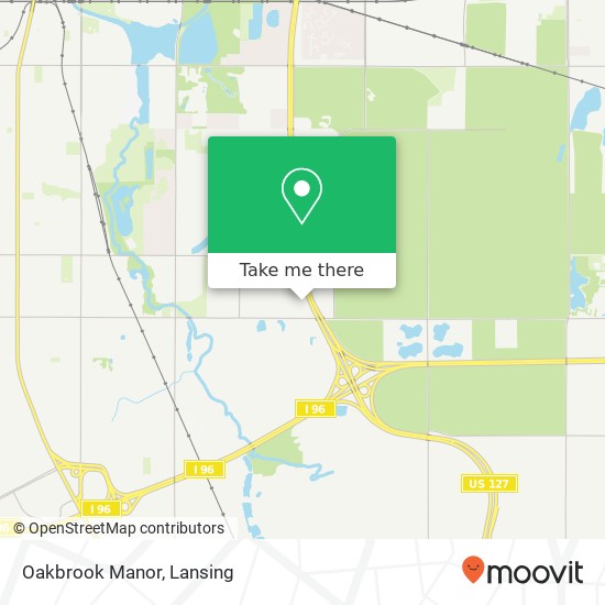 Oakbrook Manor map