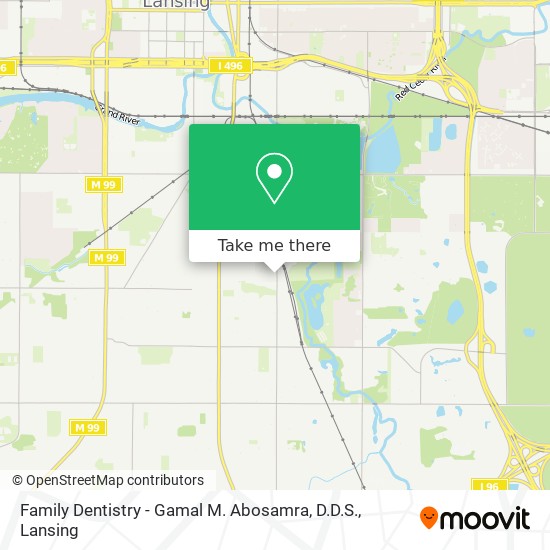 Family Dentistry - Gamal M. Abosamra, D.D.S. map