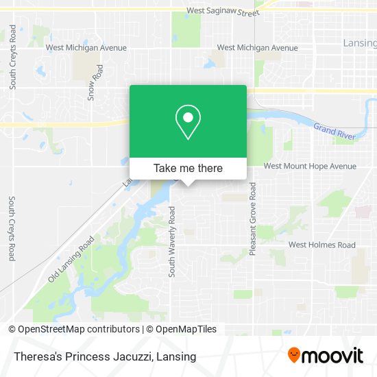 Theresa's Princess Jacuzzi map