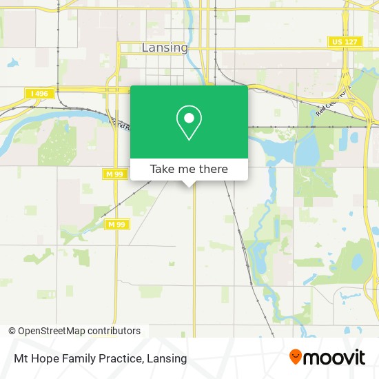 Mapa de Mt Hope Family Practice