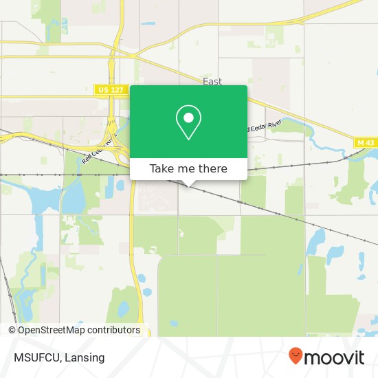 MSUFCU map