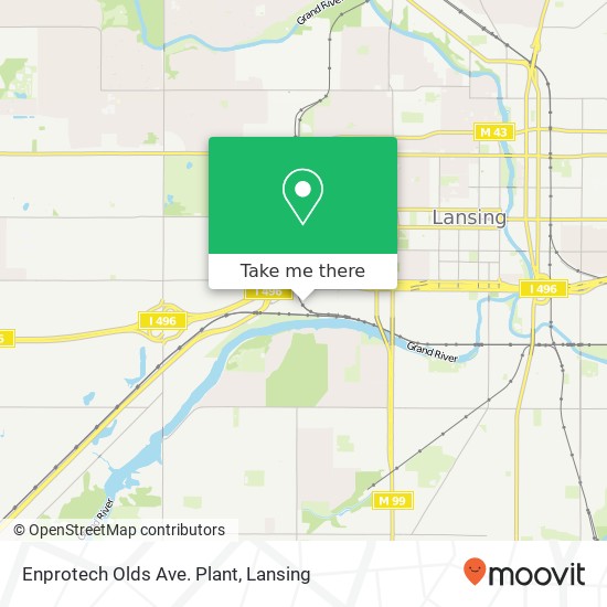 Enprotech Olds Ave. Plant map