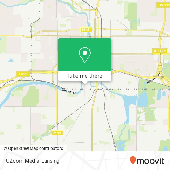 UZoom Media map