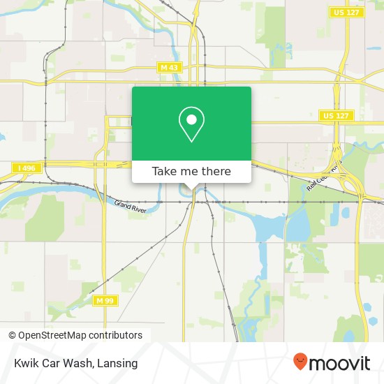 Kwik Car Wash map