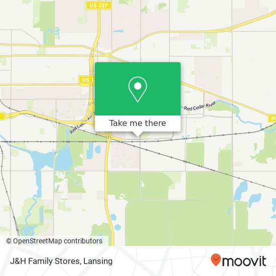 J&H Family Stores map