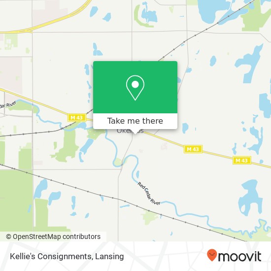 Kellie's Consignments map