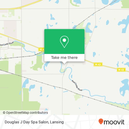 Douglas J Day Spa Salon map