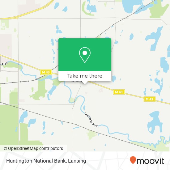 Mapa de Huntington National Bank