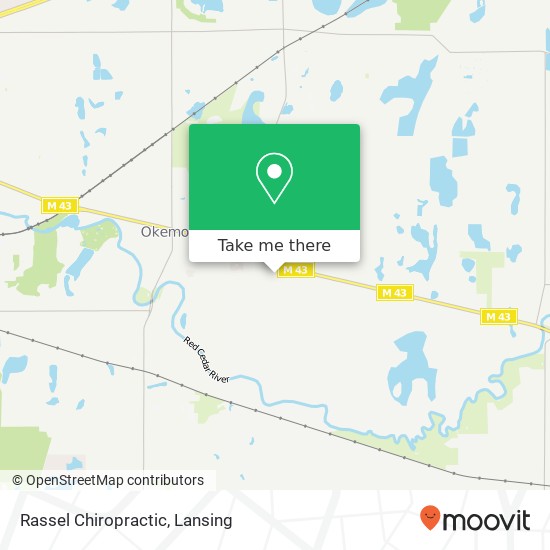 Rassel Chiropractic map