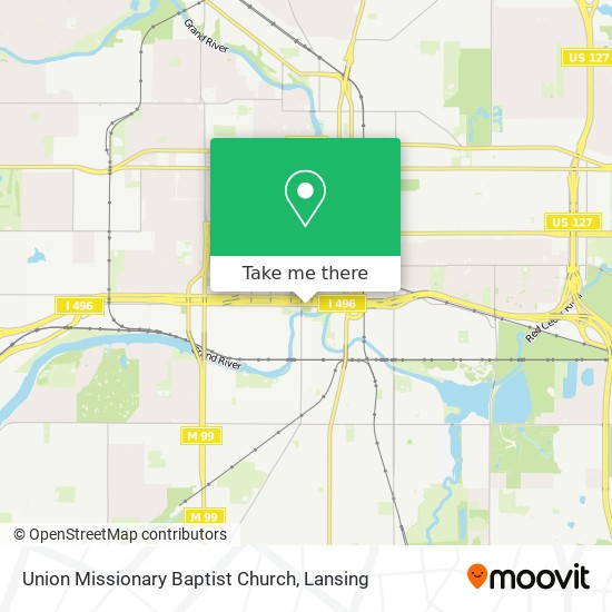 Union Missionary Baptist Church map