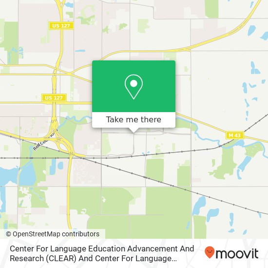 Mapa de Center For Language Education Advancement And Research (CLEAR) And Center For Language Teaching Adv