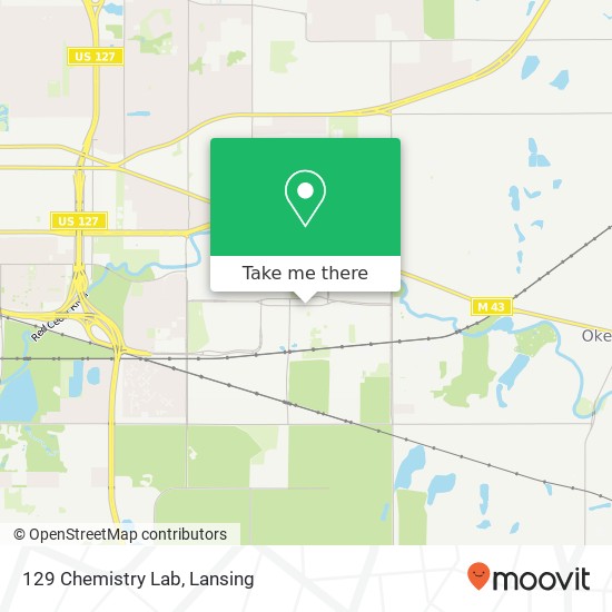 Mapa de 129 Chemistry Lab