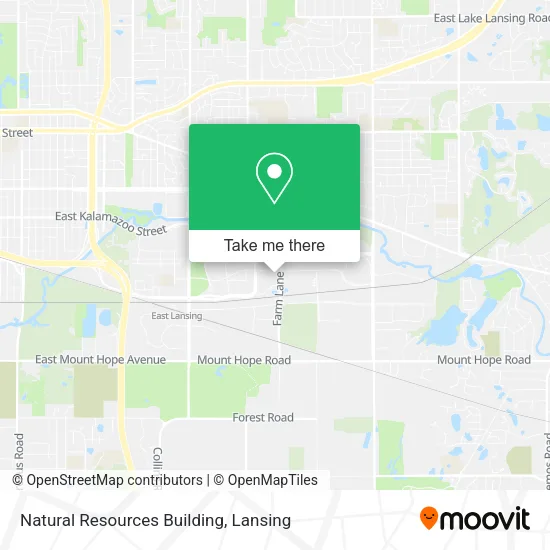 Natural Resources Building map