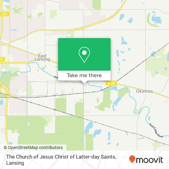 Mapa de The Church of Jesus Christ of Latter-day Saints