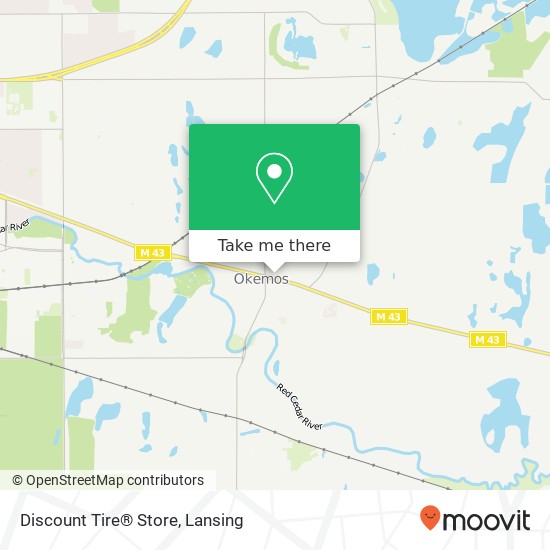 Discount Tire® Store map