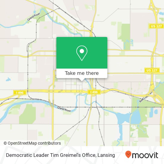 Democratic Leader Tim Greimel's Office map