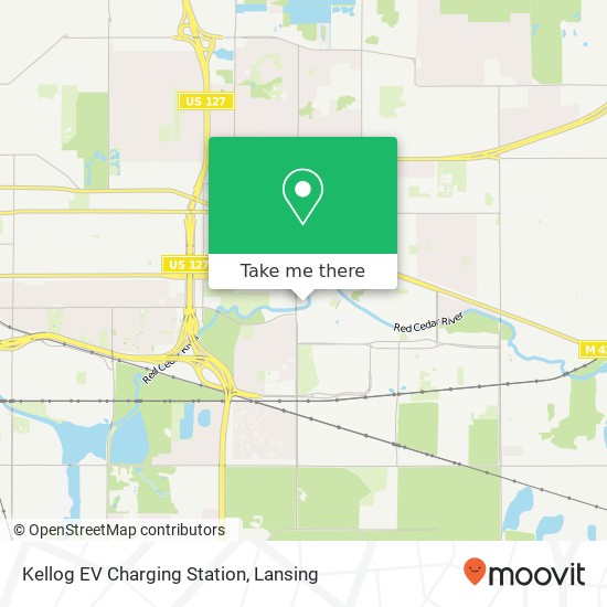 Mapa de Kellog EV Charging Station