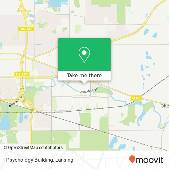 Psychology Building map