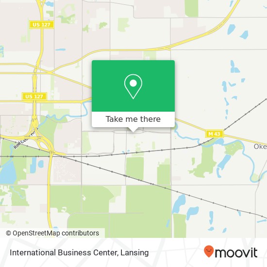 Mapa de International Business Center
