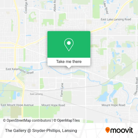 Mapa de The Gallery @ Snyder-Phillips