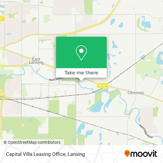 Mapa de Capital Villa Leasing Office