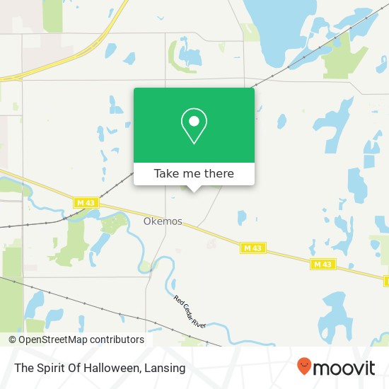 The Spirit Of Halloween map