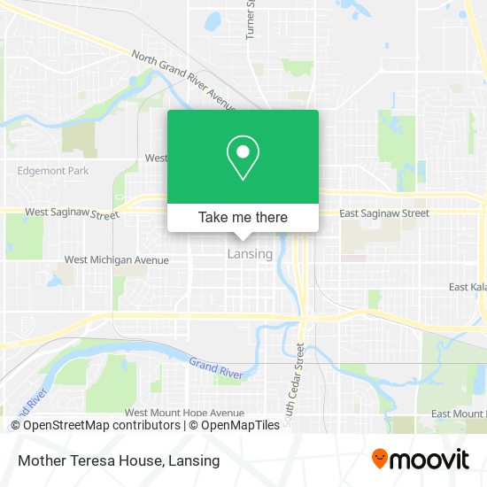 Mother Teresa House map
