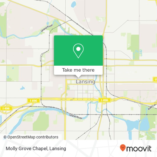 Molly Grove Chapel map