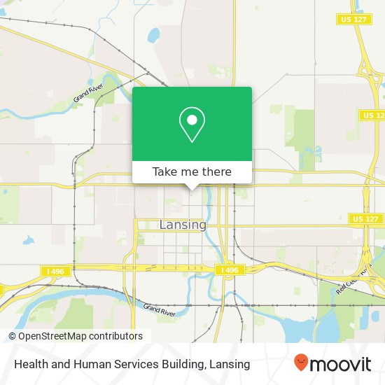 Health and Human Services Building map