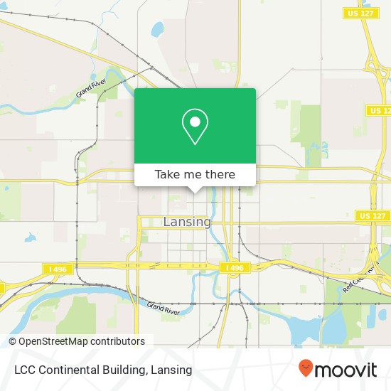 LCC Continental Building map