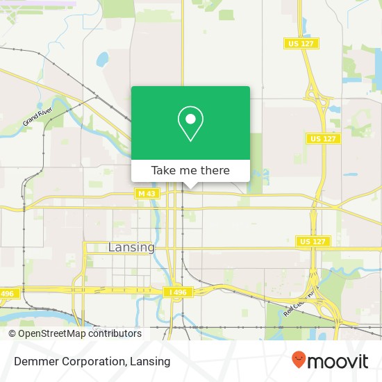 Mapa de Demmer Corporation
