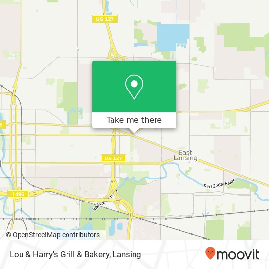 Mapa de Lou & Harry's Grill & Bakery