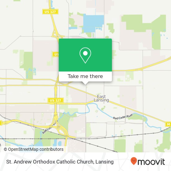 St. Andrew Orthodox Catholic Church map