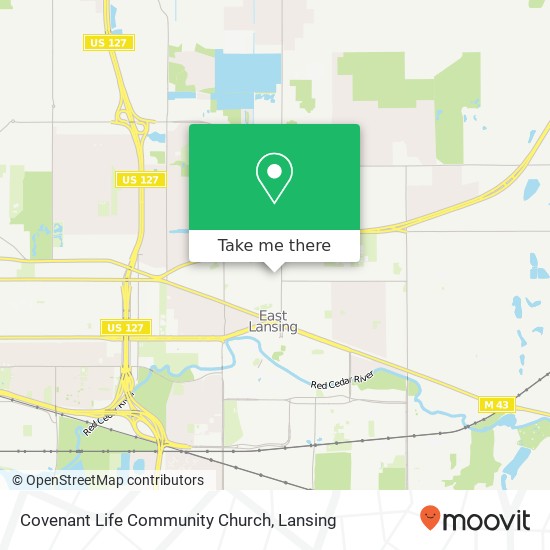 Mapa de Covenant Life Community Church