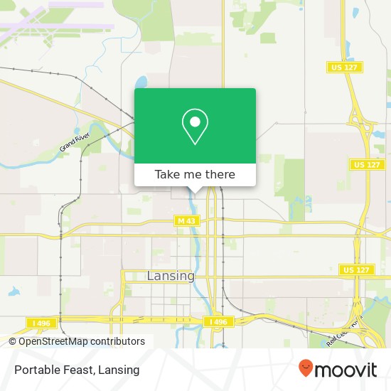 Portable Feast map