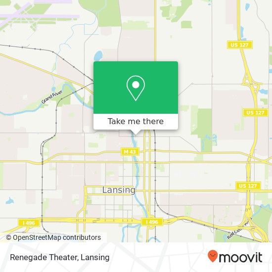 Renegade Theater map