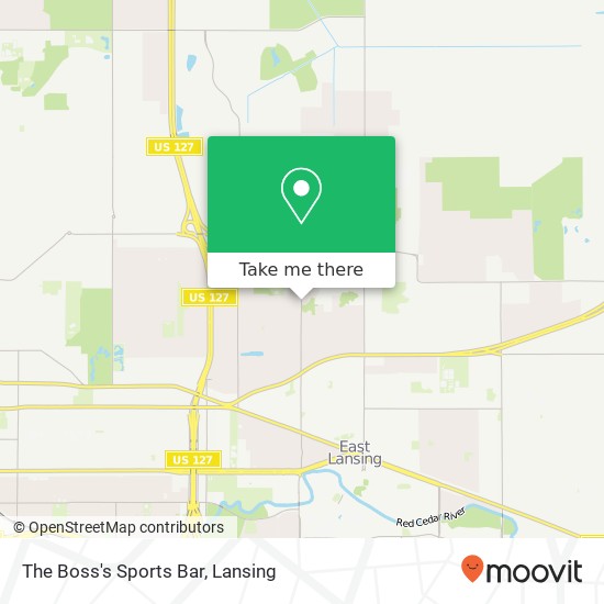 Mapa de The Boss's Sports Bar
